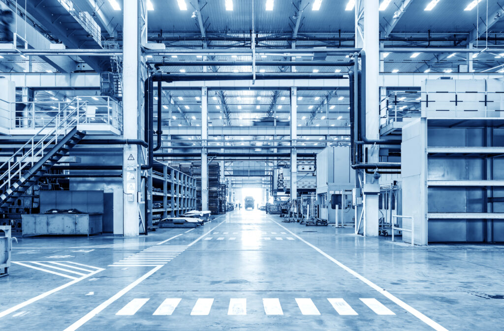 LED lighting, warehouse